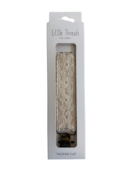 Lace Pacifier Clip