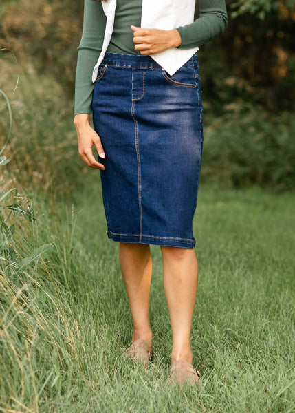 Sandra Denim Skirt