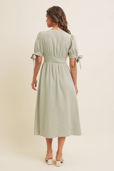 Sage Midi Dress