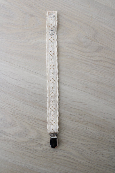 Eyelet Pacifier Clip