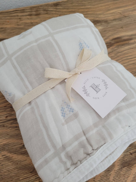 Quilted Sailboat Blanket