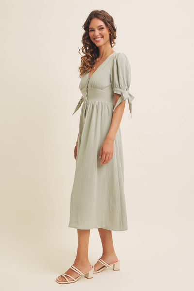 Sage Midi Dress