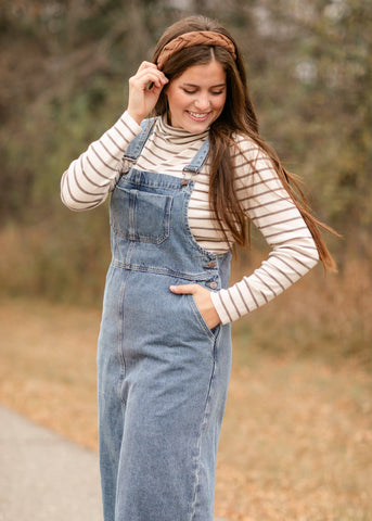 Blakely Denim Overall Dress