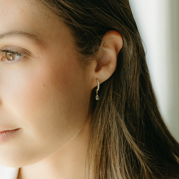 The Elodie Drop Hoops