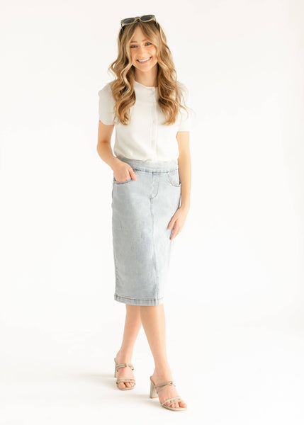 Sandra Denim Skirt