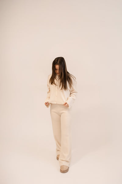 Cardigan Pants Set