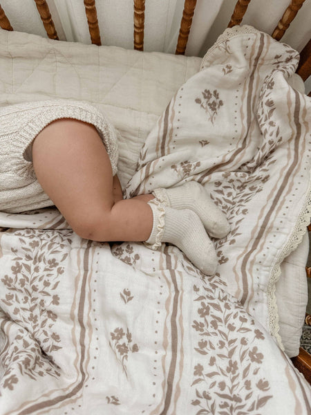 Lettie Floral Blanket