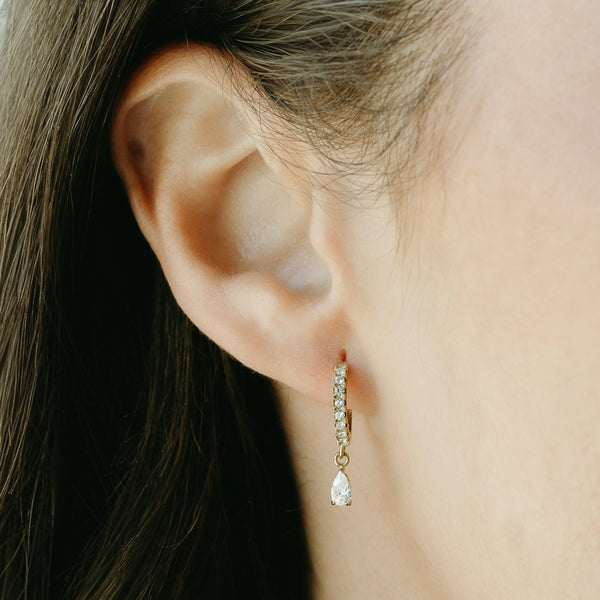 The Elodie Drop Hoops