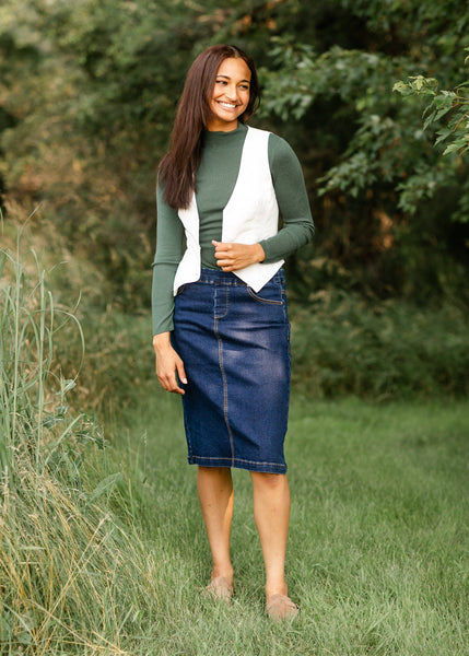 Sandra Denim Skirt