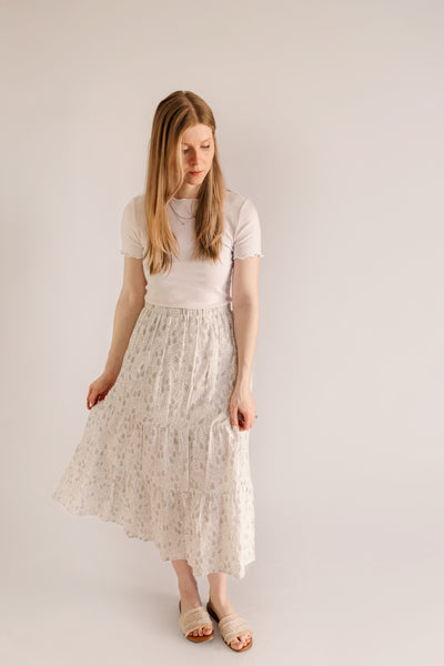 Cotton Gauze Maxi Skirt