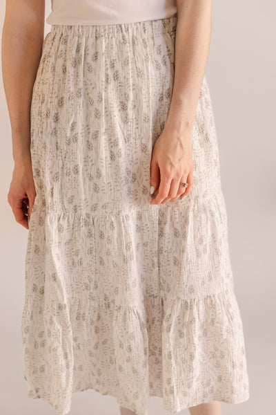 Cotton Gauze Maxi Skirt