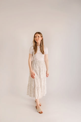 Cotton Gauze Maxi Skirt