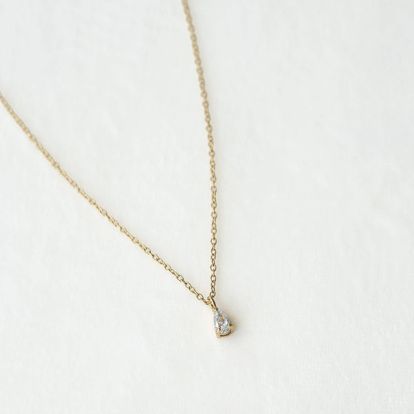 The Celeste Teardrop Necklace