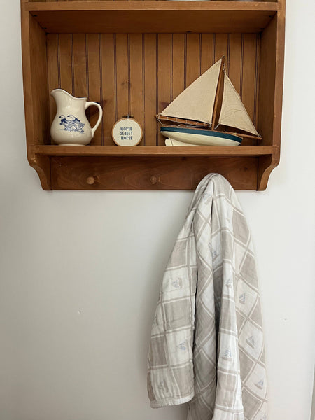 Quilted Sailboat Blanket