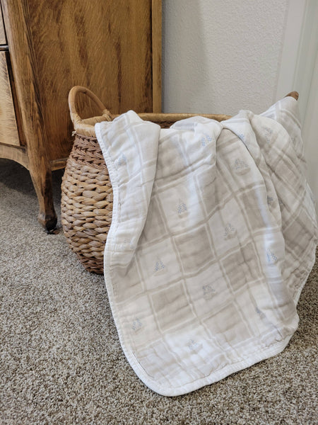 Quilted Sailboat Blanket