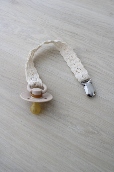 Eyelet Pacifier Clip