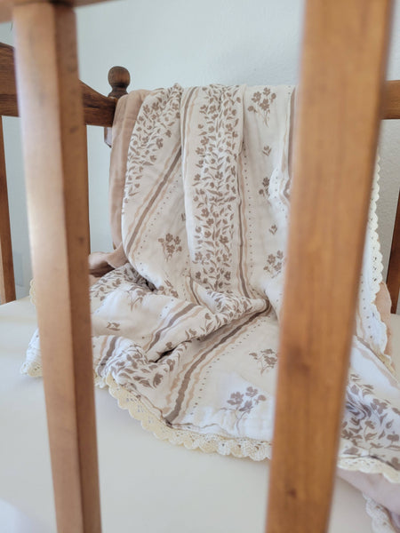 Lettie Floral Blanket