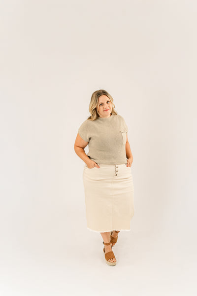 Kobe Denim Skirt
