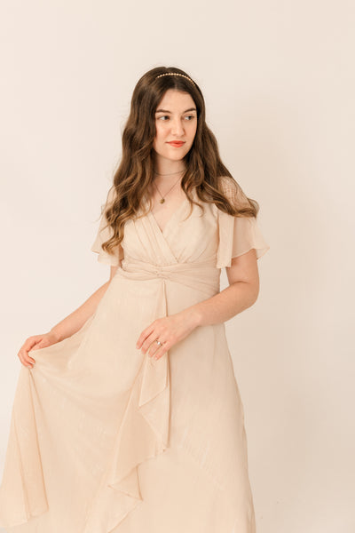 Ivory Glow Dress