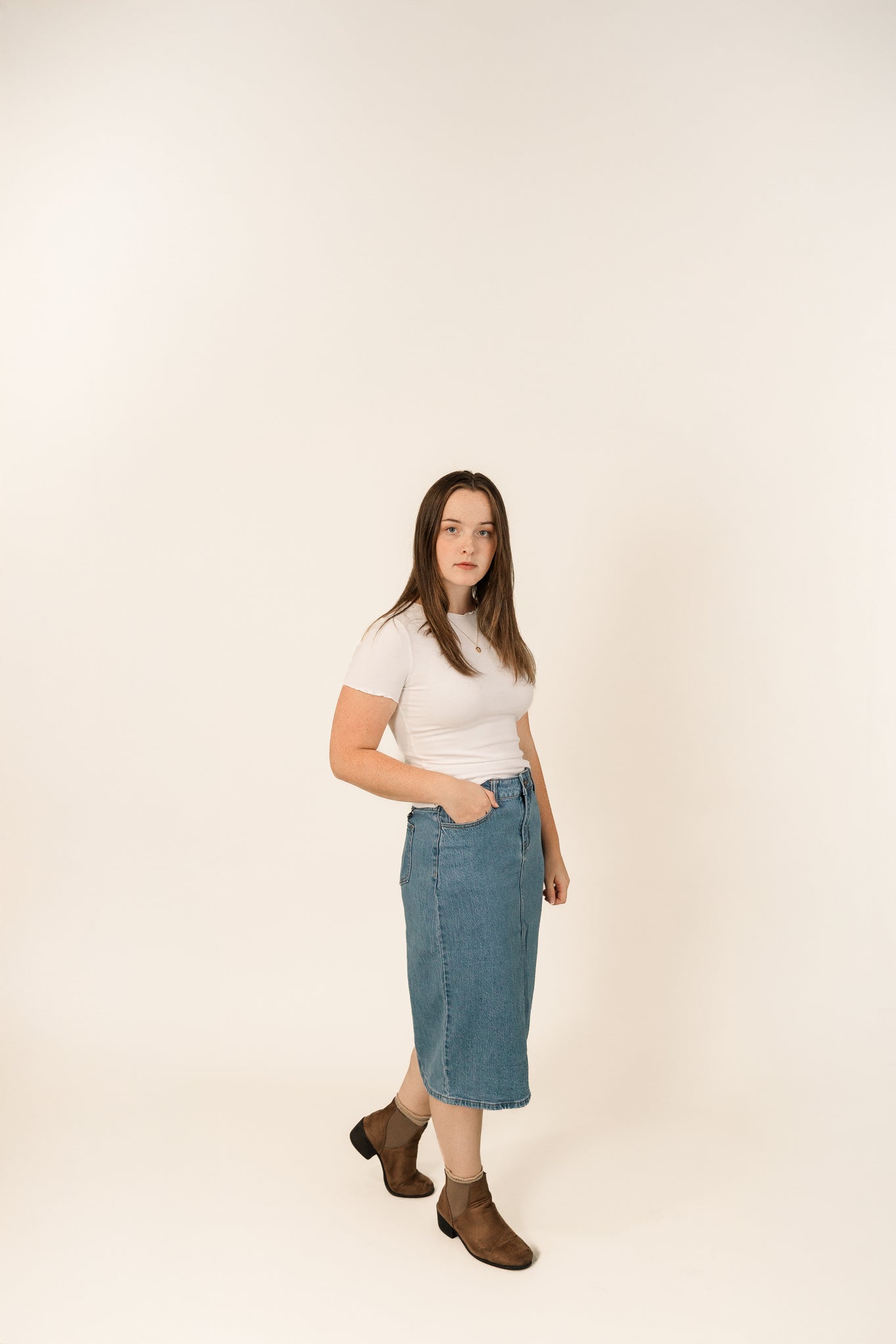 Dani Denim Skirt