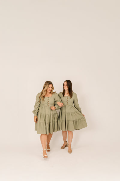 Tiered Babydoll Dress