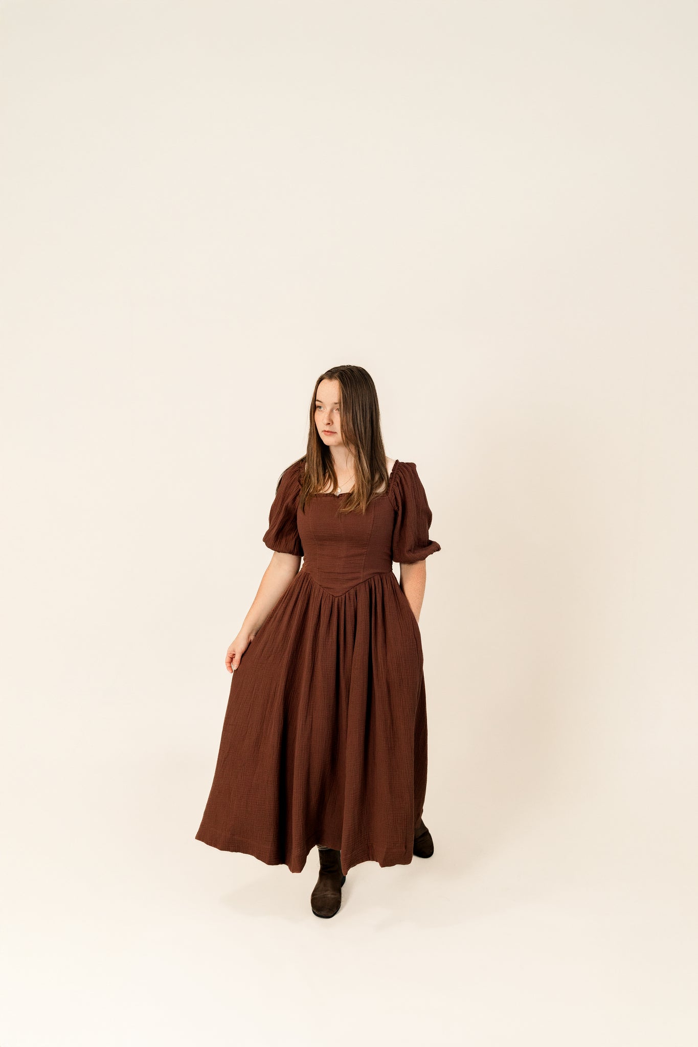 Autumn Stroll dress