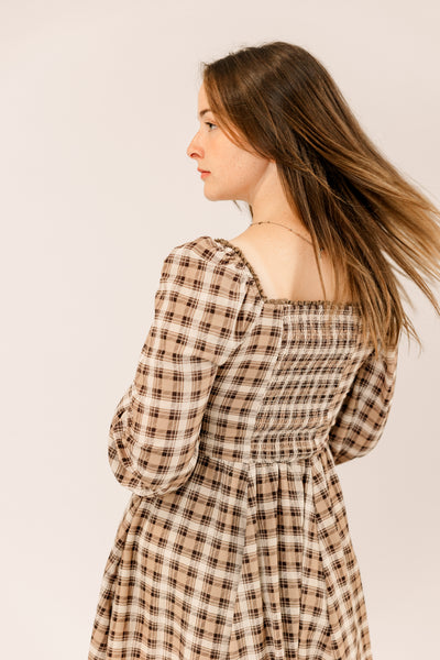 Harper Plaid Dress