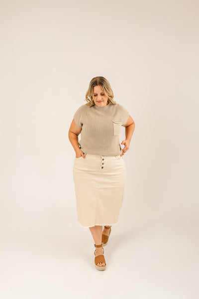 Kobe Denim Skirt