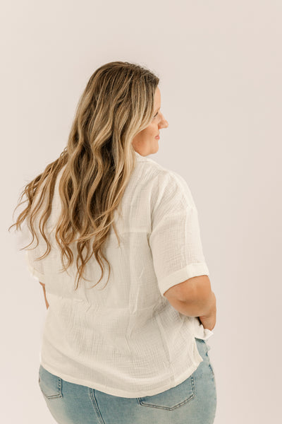 Harper Collared Top
