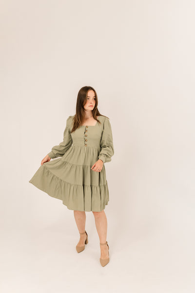 Tiered Babydoll Dress