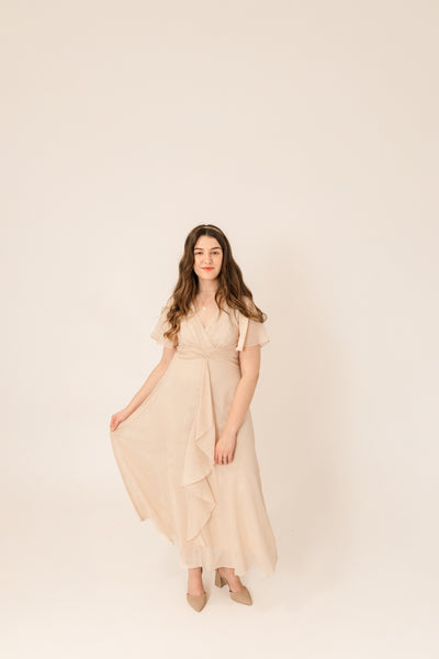 Ivory Glow Dress