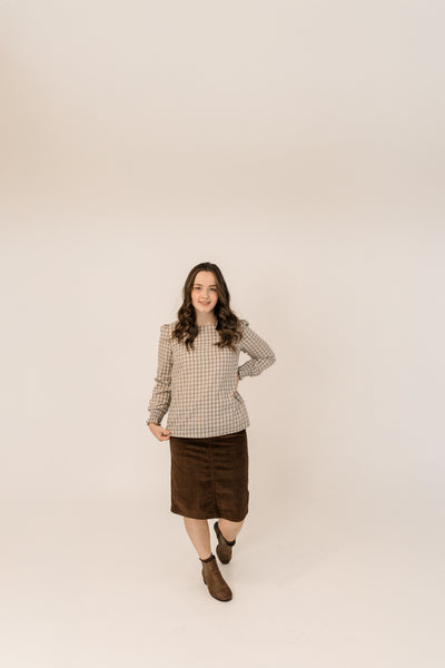 Corduroy Skirt