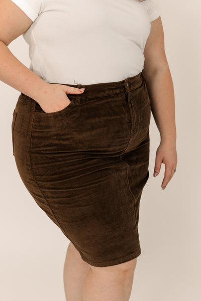 Corduroy Skirt