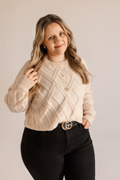 Knit sweater