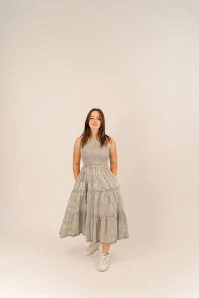 Elsie Gingham Dress