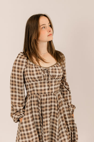 Harper Plaid Dress