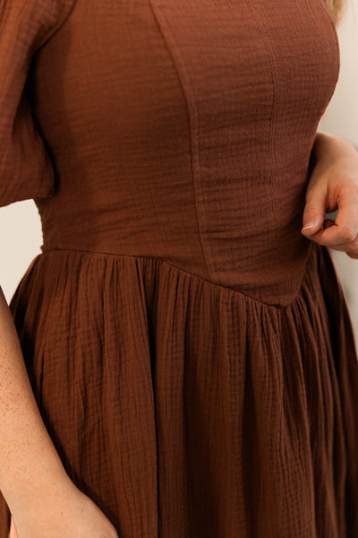 Autumn Stroll dress