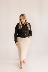 Knit Midi Skirt