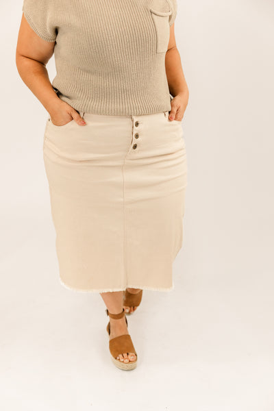 Kobe Denim Skirt