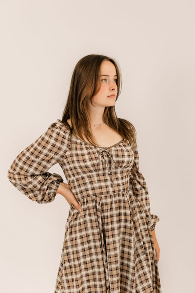Harper Plaid Dress