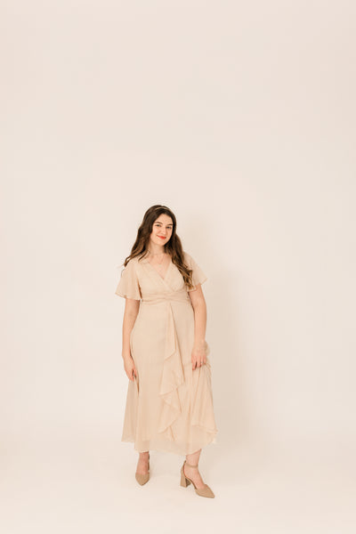 Ivory Glow Dress