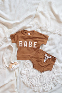 BABE Shorts Set